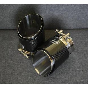 适用于21款两厢思域改装碳纤维尾喉汽车改装排气管天蝎改装尾嘴