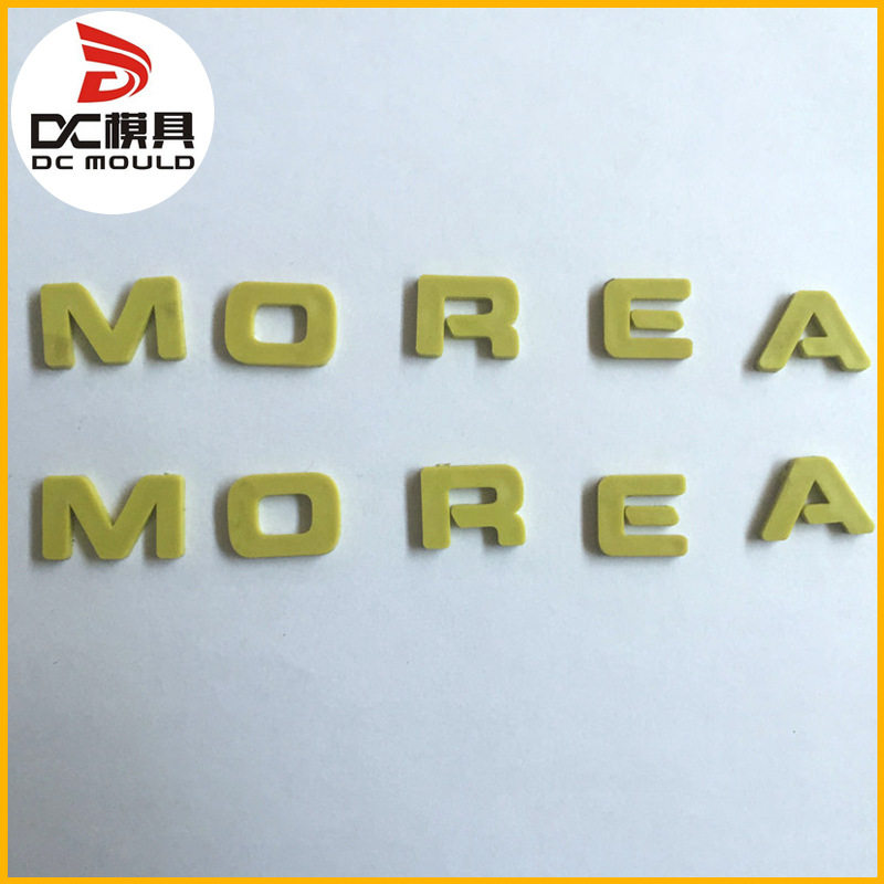 ABCD英文字母模具大小写英文字母模具PVC塑料字母模具塑料生产