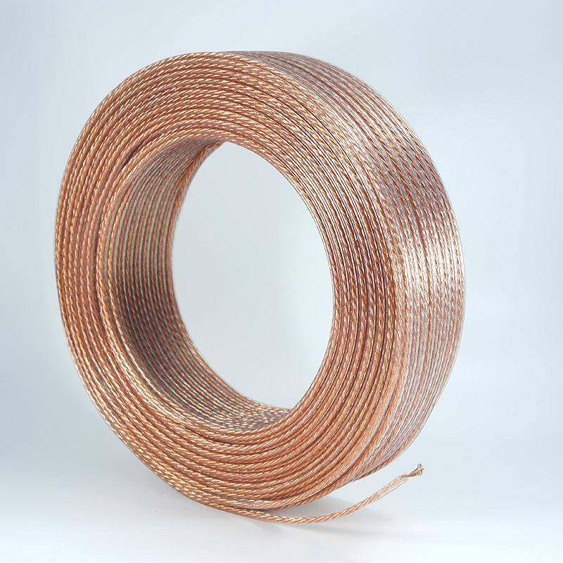 直销音响线金银线纯铜专业喇叭线功放音箱线音频线100米