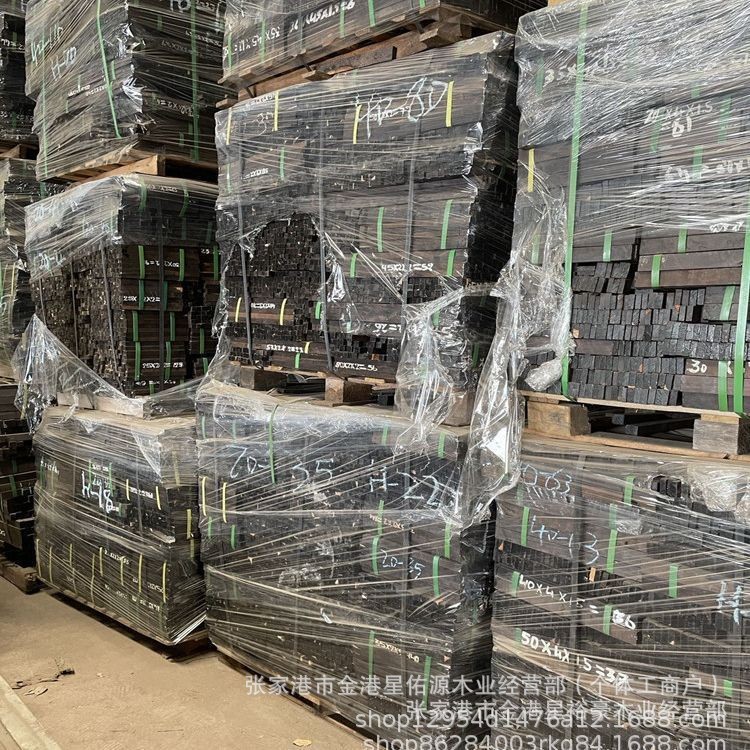 紫光檀规格料乌木雕刻工艺品家具料紫光檀原木板方东非黑黄檀