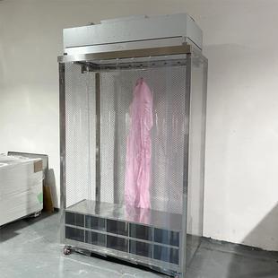 防静电服洁净无尘衣柜车间更衣室员工无尘服衣柜储物柜