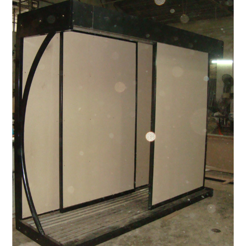 出口瓷砖展示架色板展示架画板架金属烤漆推拉瓷砖架