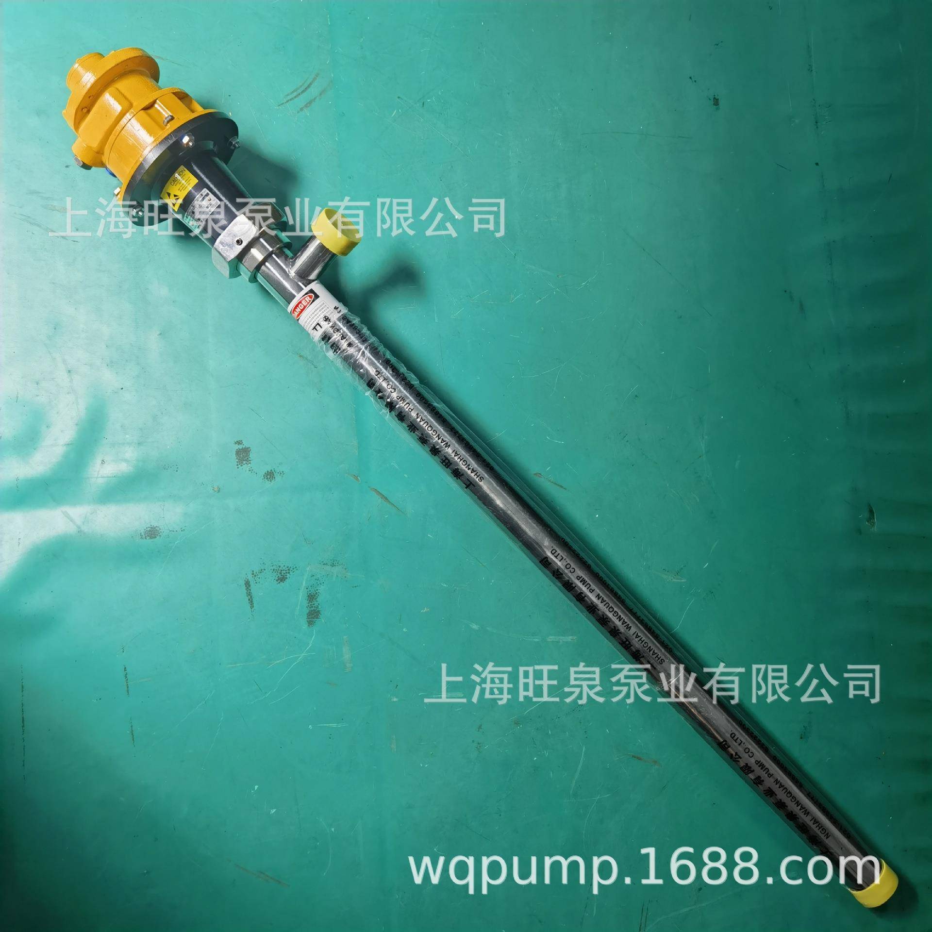 上海旺泉HD-A6+SS316L-1000HV200NB气动螺杆式桶泵、螺杆式气动泵