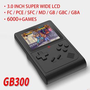 爆款 游戏工厂现货现供 GB300游戏机便携复古怀旧游戏掌机6000