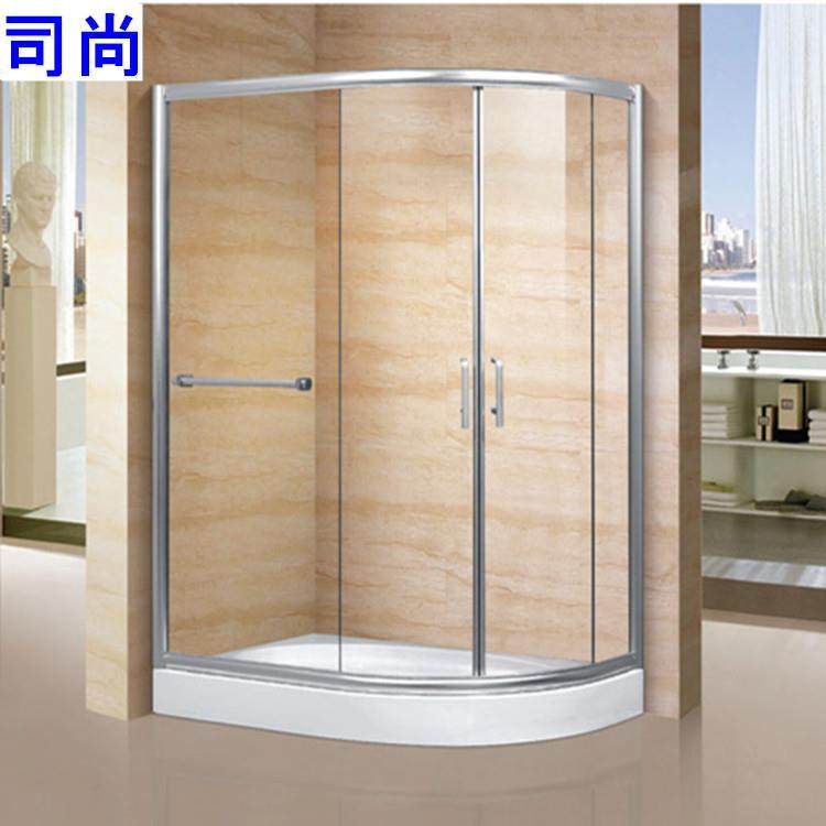 直销太空铝简易淋浴房整体玻璃浴室洗澡间沐浴房带底座S6011