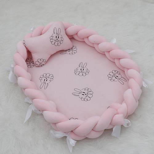 新生婴儿床中床安睡哄睡神器防呛奶防惊跳睡窝可拆卸睡垫安抚防压