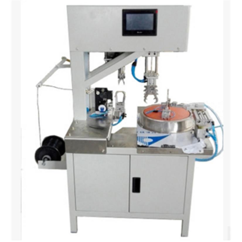 电源线自动捆线绑线机USB线自动绕线扎带机充电器线绕线扎线机