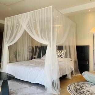 批可订蚊帐家用落地加大拼接床老式纱帐2026新款床幔可可订特殊尺