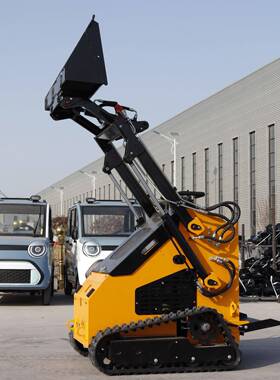 外贸出口HIGHTOP滑移装载机场地清理小铲车农场清粪小型装载机