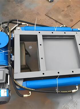 DPZ-80型电液动平板闸门电液推杆驱动方口圆口法兰连接闸门