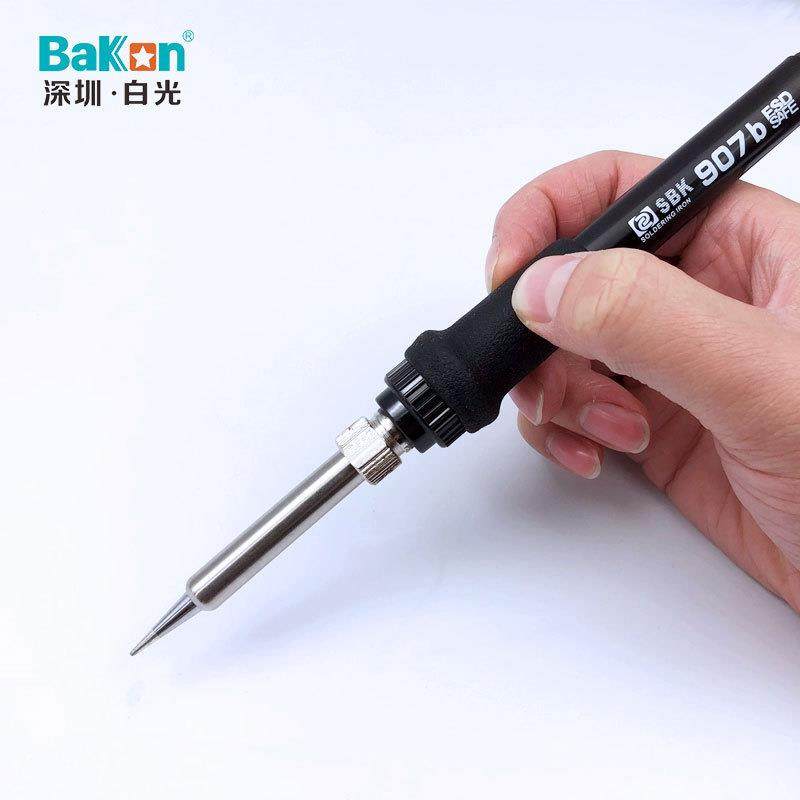 白光SBK907b电烙铁手柄SBK936b恒温焊台手柄焊接洛铁线维修焊锡枪