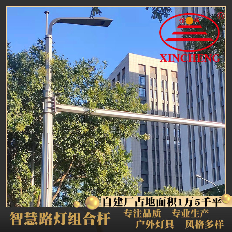 高速公路智慧路灯城市路灯乡村建设路口25米灯杆智慧户外灯