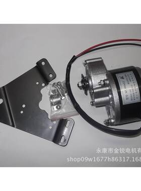 MY1016Z2-250W24V改装自行车电机尤奈特有刷减速电机无脚有电机板