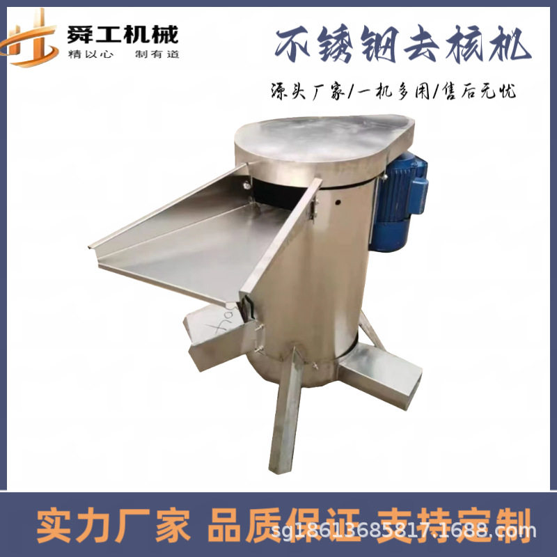 山楂去核器 水果核肉分离去核机 大黄皮果酸枣枇杷桃工业脱核机