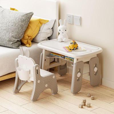 儿童桌椅套餐宝宝阅读区小桌子玩具学习桌塑料早教游戏卓椅套餐