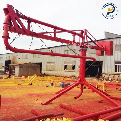 供应建筑布料机布料机生产新型圆管布料机手动混凝土布料