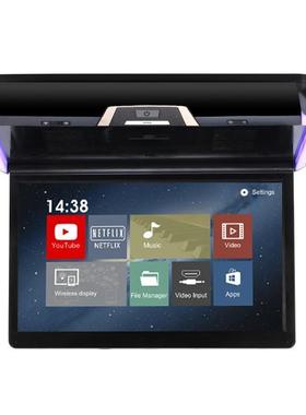 15.6英寸IC-1566A超宽屏吸顶DVD高清安卓显示器车顶车载越野