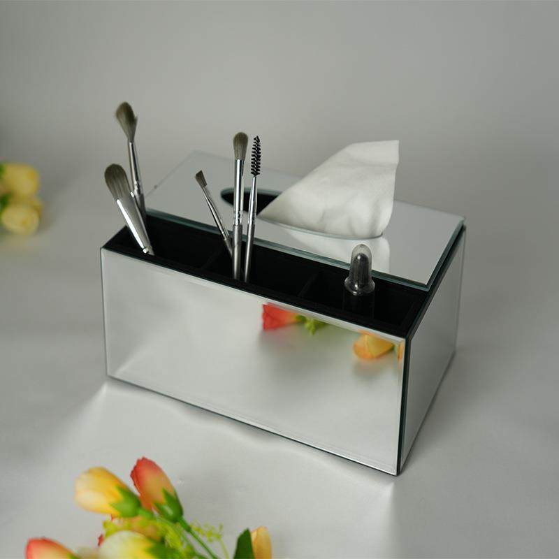 高级感轻奢玻璃抽纸盒创意客厅茶几摆件餐巾纸盒水晶玻璃收纳盒,节庆用品/礼品,新娘配件,淘宝优惠券,粉丝福利购,淘宝优惠卷