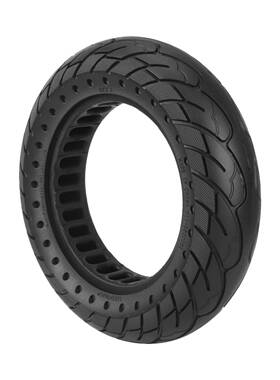 黑色10*2.5实心胎9号MaxG30G30L电动滑板车10寸防爆实心胎