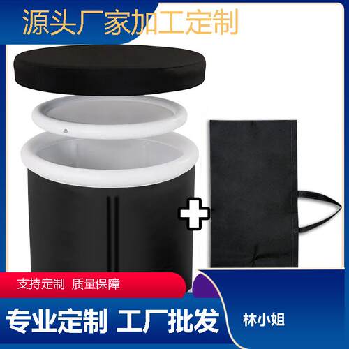 热卖冰浴桶折叠成人泡澡桶家用充气折叠浴缸便携冰浴桶冰桶