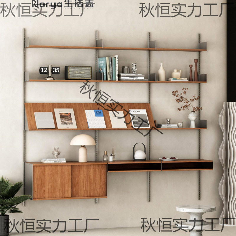 Vitsoe606轨道书架北欧墙上置物架壁挂书柜创意隔板置物系统