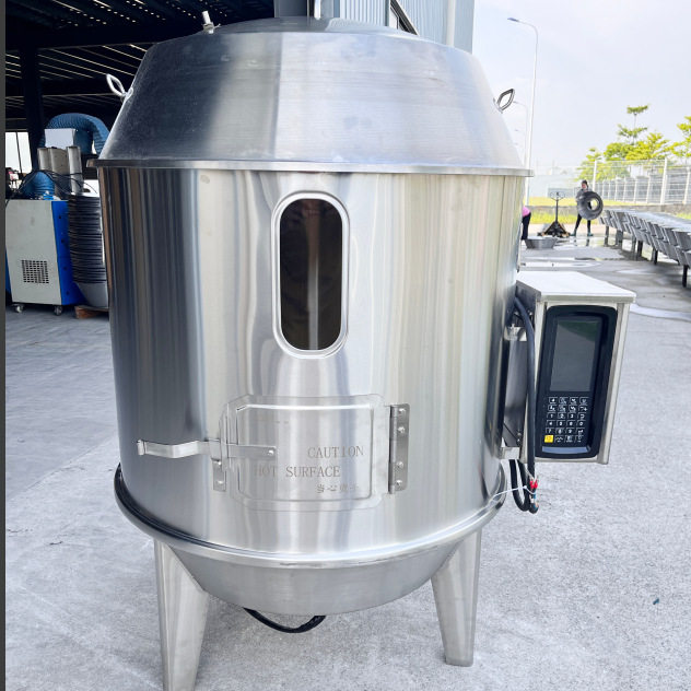 博曼电热烤鸭炉JH-104/JH-105商用不锈钢纯电烧鹅炉智能烧腊烤炉