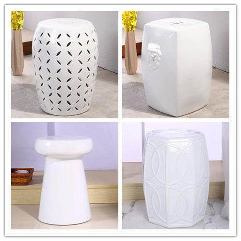 白色系列陶瓷鼓凳瓷墩沙发边几梳妆瓷凳凉墩坐凳样板房软装摆件,节庆用品/礼品,新娘配件,淘宝优惠券,粉丝福利购,淘宝优惠卷