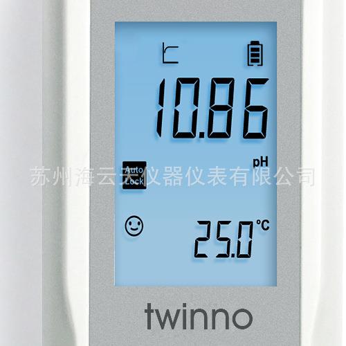 twinno innoPH100 酸碱度测试计 防水型笔式PH测试计 质保两年