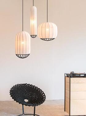 布艺灯现代简约餐厅厅酒店吧台卧笼室楼吊客71470道楼梯创意个性