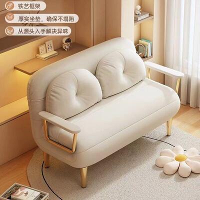 发可折叠懒人沙伸新NGT款小沙发床两用单人户型阳台客厅多功能缩