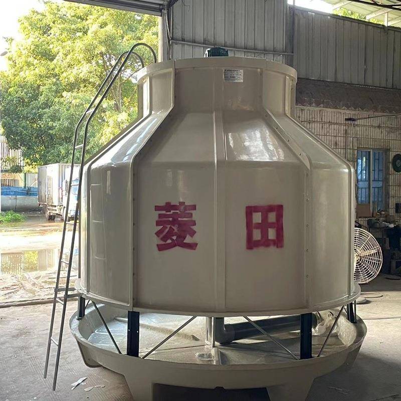 1T1000T工厂LT-40T直高温耐热工业玻璃钢降温制冷水塔逆销-流0式