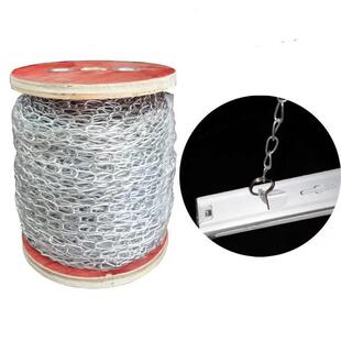 金银链条长金属防静电吊接地导电链环绳栏装XGK饰广告牌铁杆质配