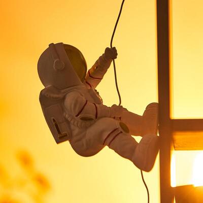 意宇航员墙面上装饰品挂件卧室厅客体太创空人儿童房间立背trSXcF