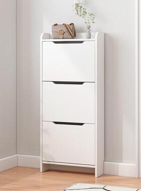 新款收超薄翻鞋柜10厘米13厘米入户门XYO超窄柜落鞋斗地门后玄关