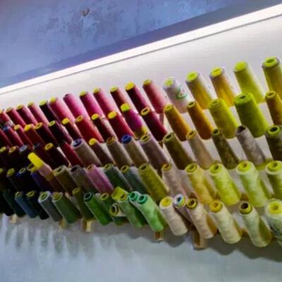 线缝线纫线实木架PGC子架串珠放线宝塔收纳玉线挂线毛架缝纫架实