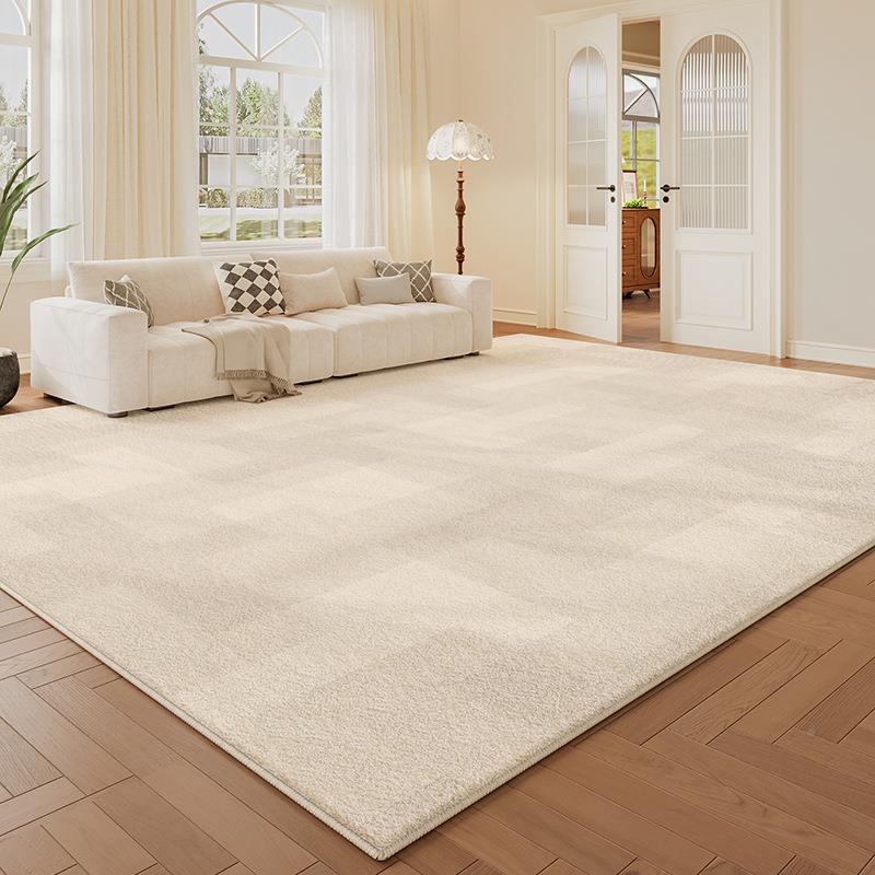 奢奶油风地毯客厅新房款茶几轻高级感简约卧室间Sfyr0307床边免打