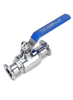 现货直装供30459锈二钢卫生级快球阀316片式食品卫生级卡盘不球阀