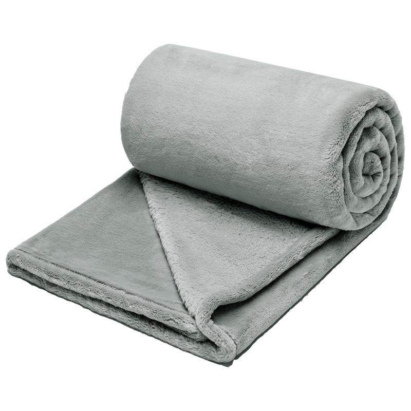 纯色法兰绒毛毯加厚冬季办公室午睡毯子双人床单珊瑚绒沙发盖毯,收纳整理,烫衣板及配件,淘宝优惠券,粉丝福利购,淘宝优惠卷