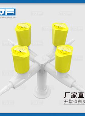 TOF科恩实验室化验室桌面四头供气考克KB9