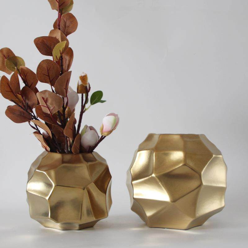 现代轻奢电镀陶瓷花瓶摆件客厅餐桌玄关茶几样板房干花插花器摆设,纺织面料/辅料/配套,纺织机械配件,淘宝优惠券,粉丝福利购,淘宝优惠卷