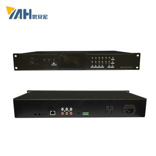 机架式网络终端商场ip网络广播系统公共广播ip网络功放