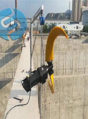 QJT不锈钢低速潜水推流器两叶片潜水推流器低转速功率大