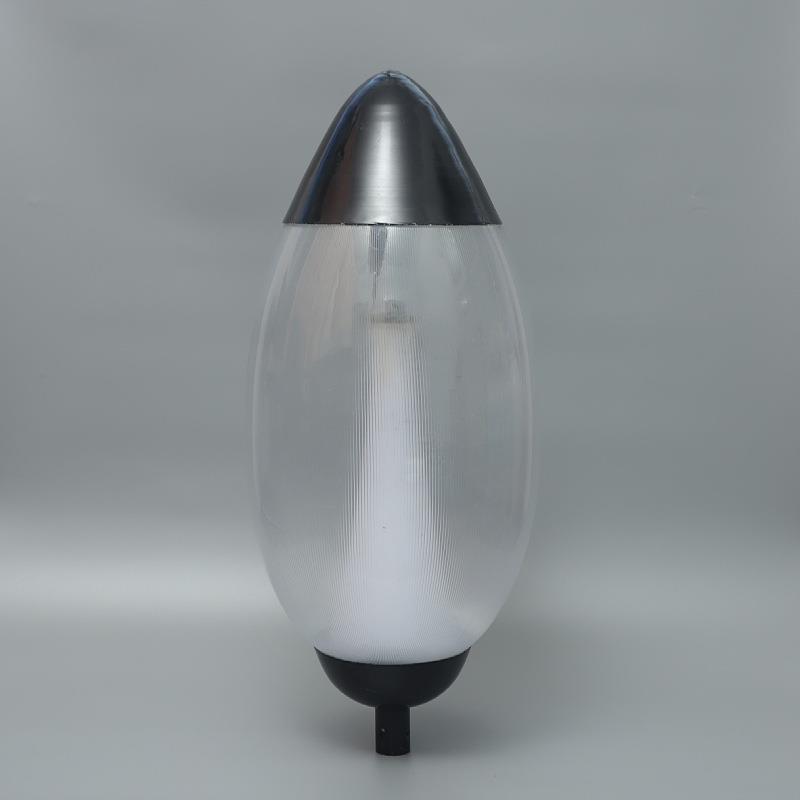 一体化LED玉兰灯灯罩亚克力庭院灯灯罩透明磨砂室外路灯灯罩