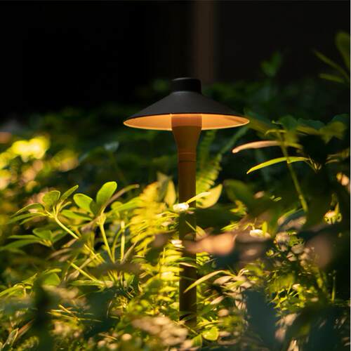 铝材草坪灯led蘑菇压铸地插草坪灯现代简约草坪灯插地草坪灯