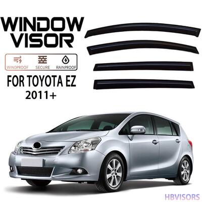 适用于2011+TOYOTAEZ逸致晴雨挡雨眉遮雨档黑武士Windowvisor
