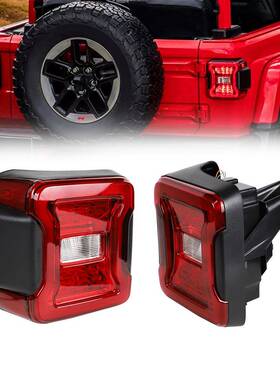 直销牧马人JL尾灯适用于18-24年WranglerJL尾灯带支架