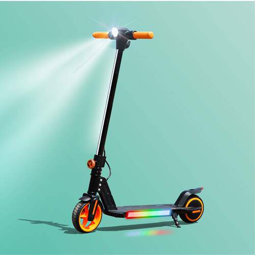 CE认证儿童电动滑板车150W6.5寸LED屏全铝合金代步车