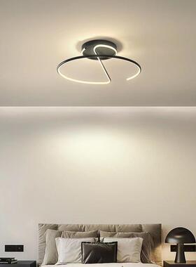 LED卧室吸顶灯新款极简创意书房餐厅灯北欧现代简约智能主卧灯具