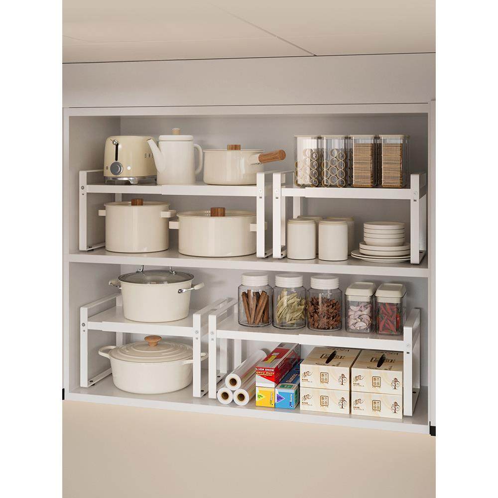 可伸缩厨房置物架橱柜柜内分层架柜子隔板多层锅架调料碗碟收纳架,节庆用品/礼品,新娘配件,淘宝优惠券,粉丝福利购,淘宝优惠卷