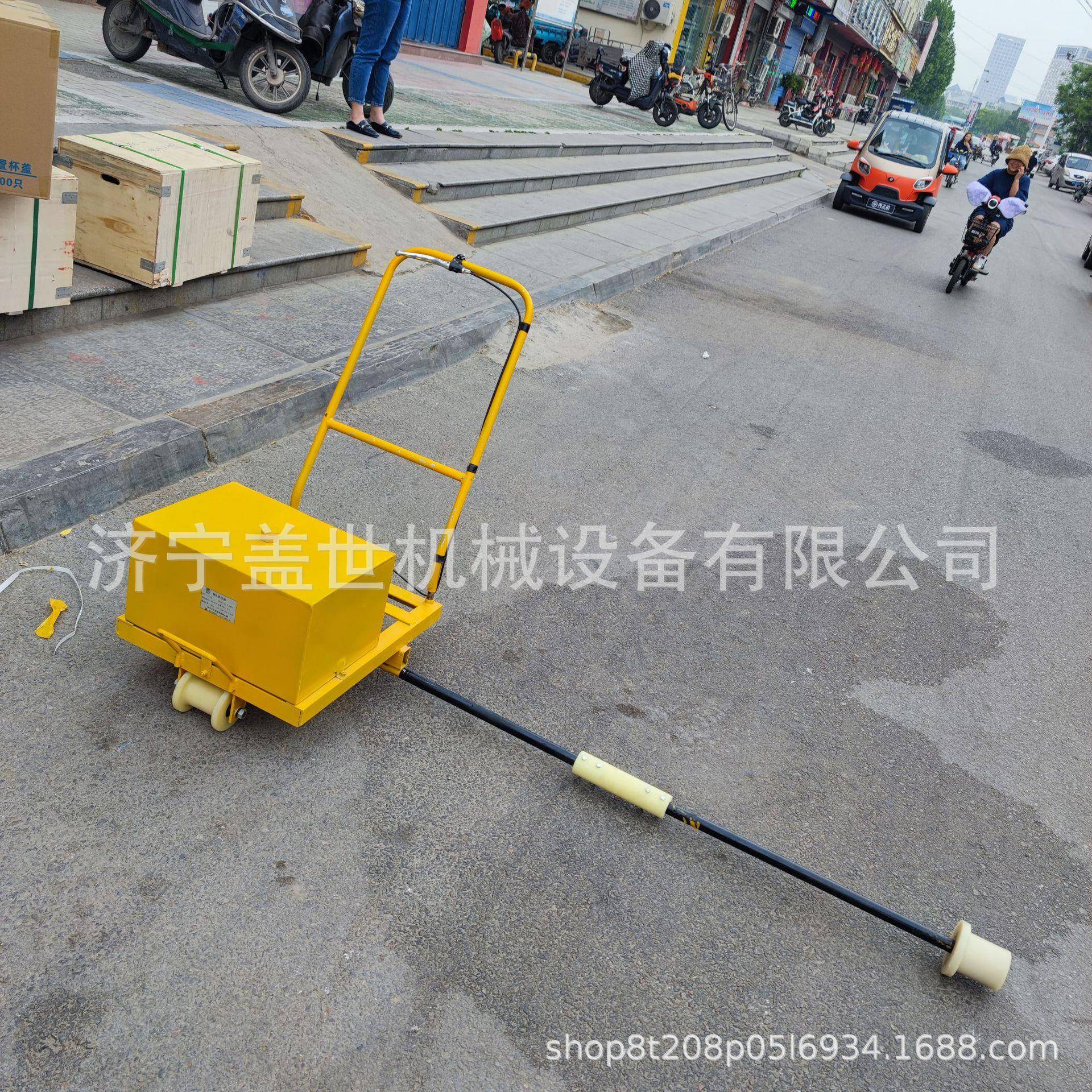 手拉式自动涂油车行走式轨枕涂油器双侧自动喷涂钢轨螺栓涂油机